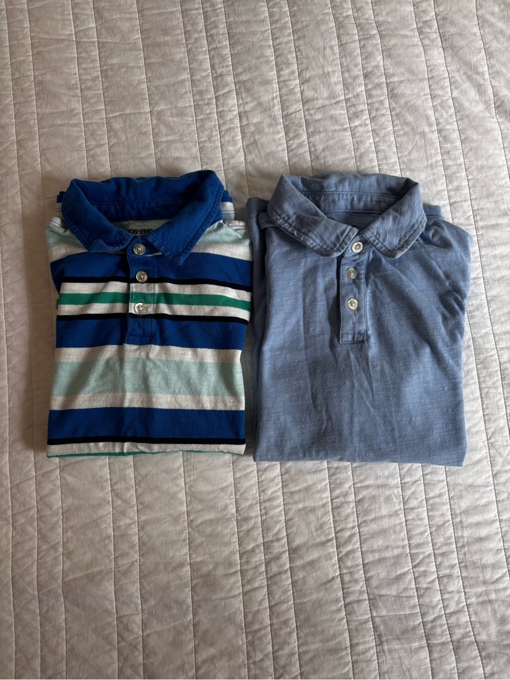 Lands End Boys Polo Set